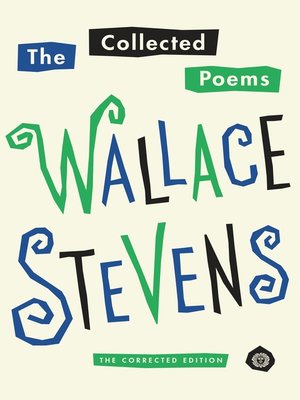 cover image of The Collected Poems of Wallace Stevens